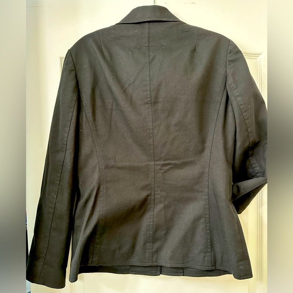 Black Anne Klein blazer - sz 12 - Picture 2 of 4